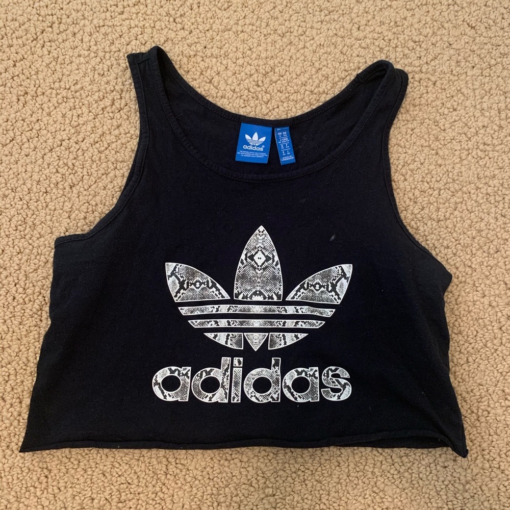 Adidas crop top tank